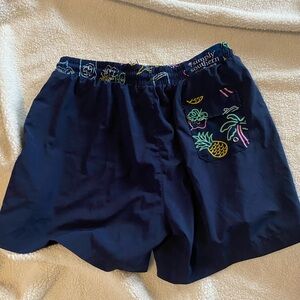 Simply Southern Men’s Navy Swim Shorts, medium